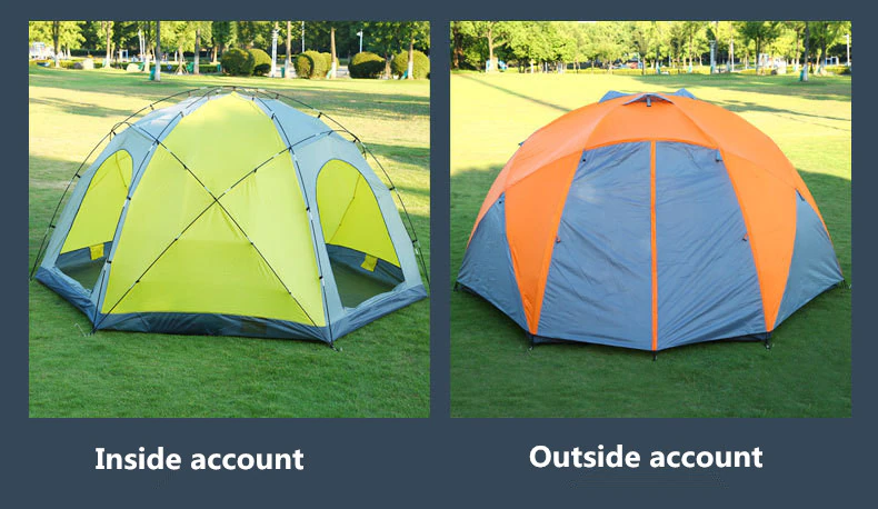 Cheap Goat Tents Person Outdoor Tent Fully Quick Opening Tents Waterproof Canopy Camping Hiking Tent Beach Family Travel Tools   